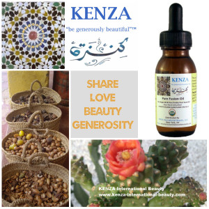 KENZA Pure Fusion Oil Share LOVE-BEAUTY-GENEROSITY