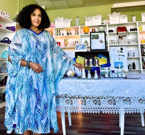 Kenza international beauty at les aromes nyc