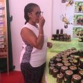 Tasting Honey at Produits du Terroir 2019 Fair in Agadir