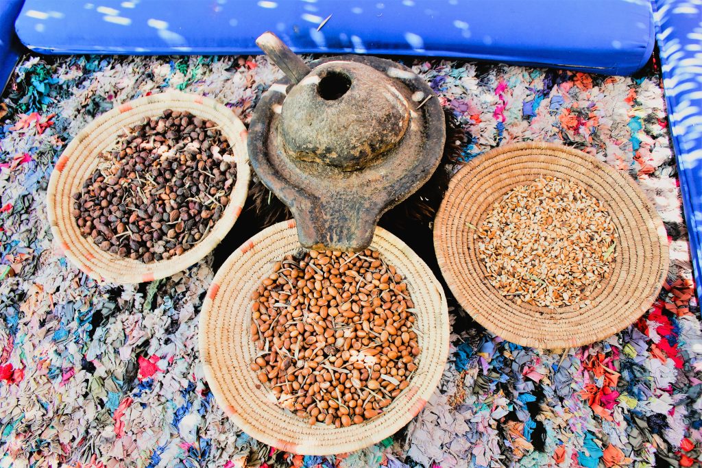 Natural Ingredients from Africa Argan Nuts Marrakech Khadija Fajry