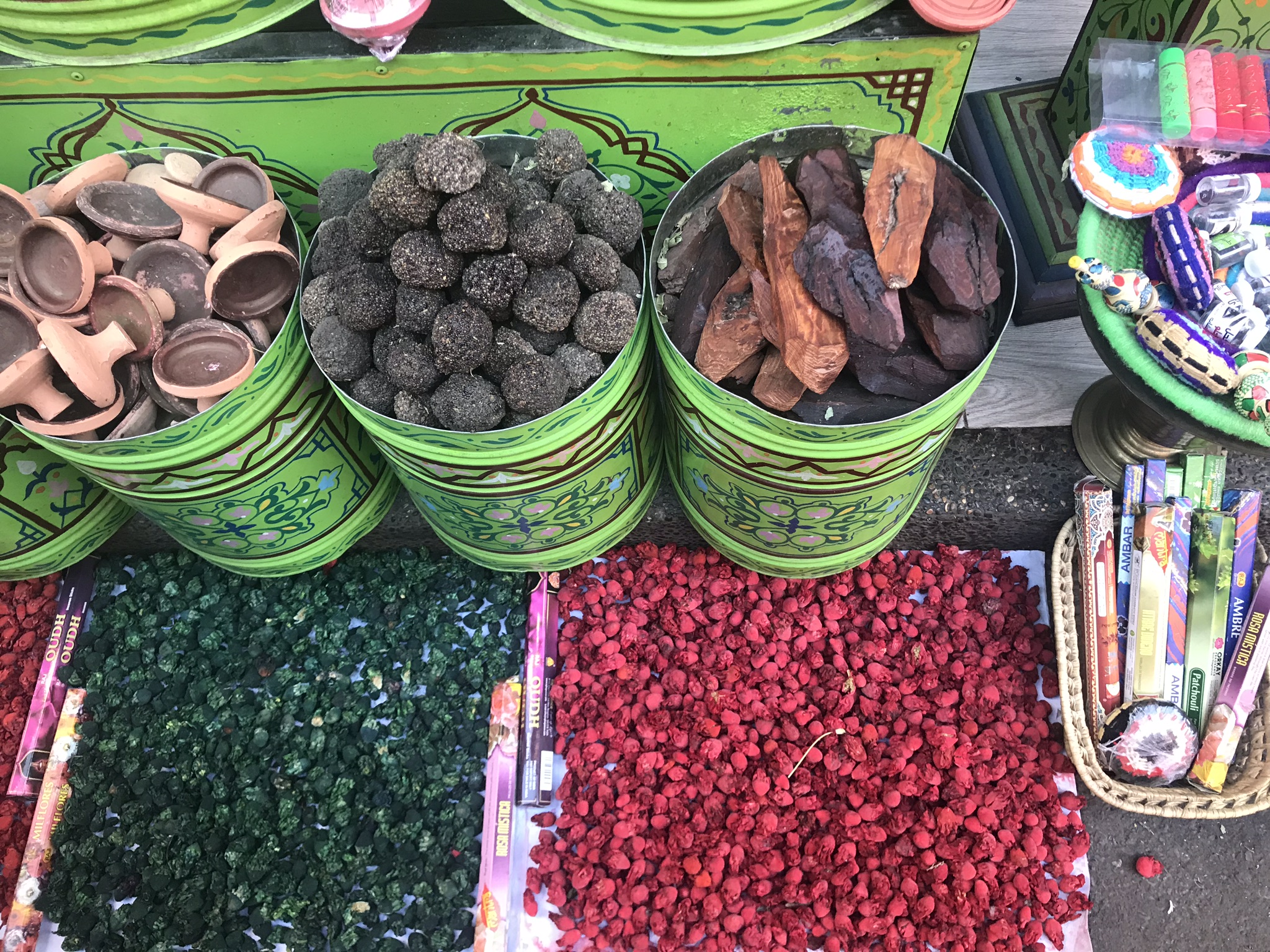 Natural Beauty Ingredients At The Souk Market Marrakech Morocco Kenza International Beauty