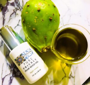 Pure prickly pear seed oil skincare